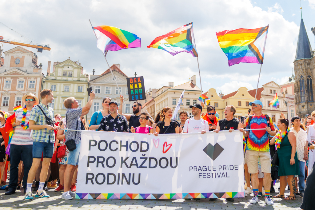 Prague Pride Festival průvod